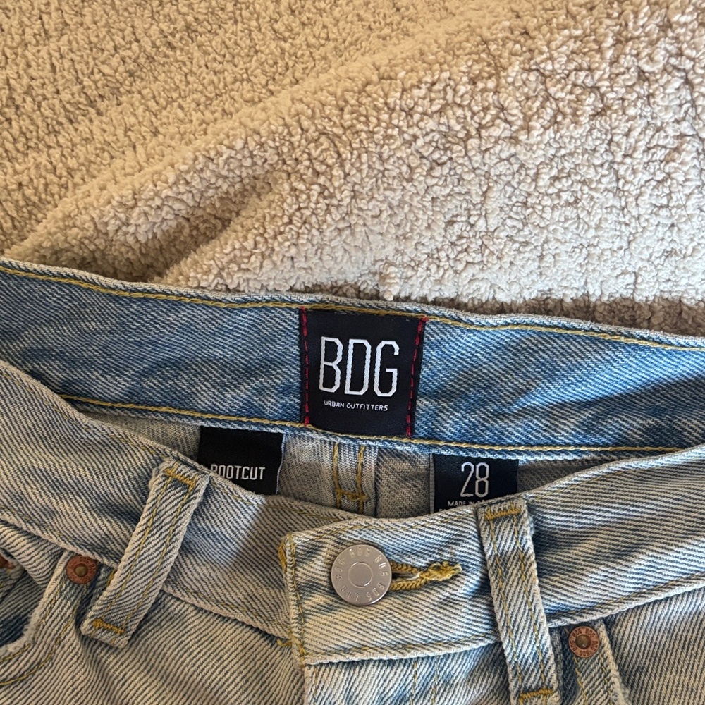 BDG Denim Blue Bootcut Jeans